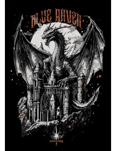 T-shirt Femme Blue Raven by Anomaly Dragon 2