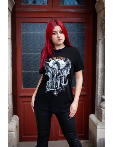 T-shirt créature légendaire Blue Raven Dragon