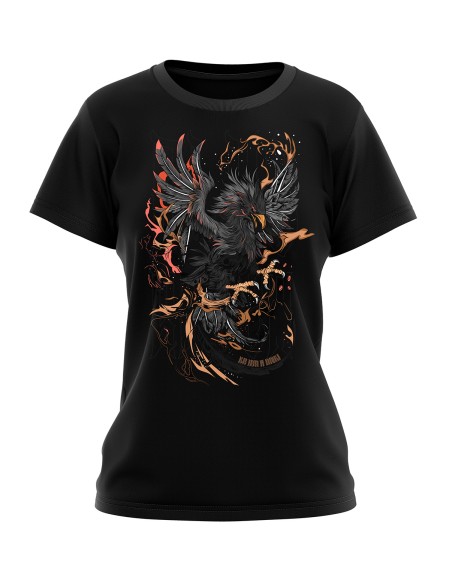 T-shirt Femme Blue Raven by Anomaly Phoenix