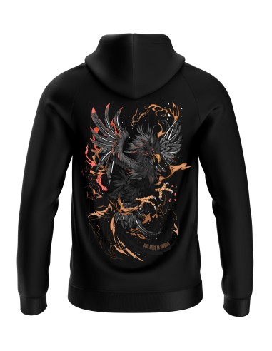 Sweat Gothique Blue Raven Phoenix Blue Raven By Anomaly