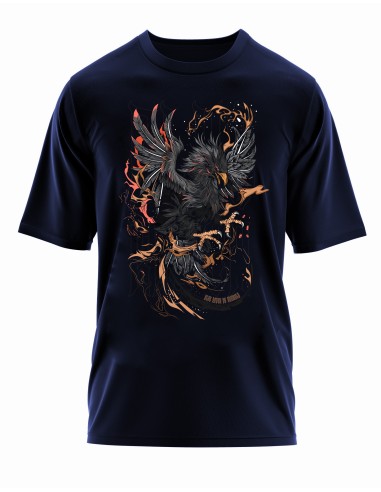 T-shirt gothique Blue Raven Phenix