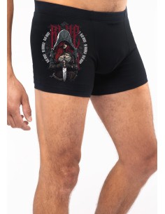 Boxer Fantasy Blue Raven Red Revenge