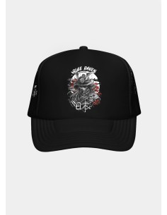 Casquette Trucker Blue Raven By Anomaly Samouraï