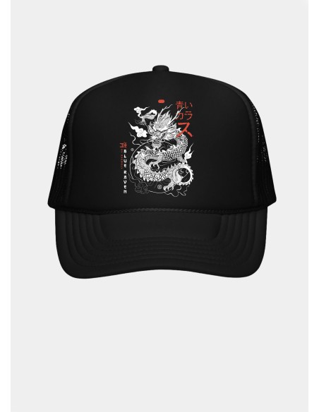 Casquette Trucker Blue Raven By Anomaly Tatsu