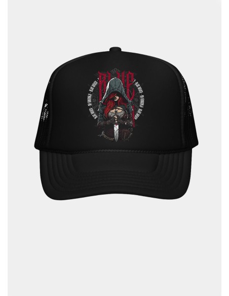 Casquette Trucker Blue Raven By Anomaly Red Revenge