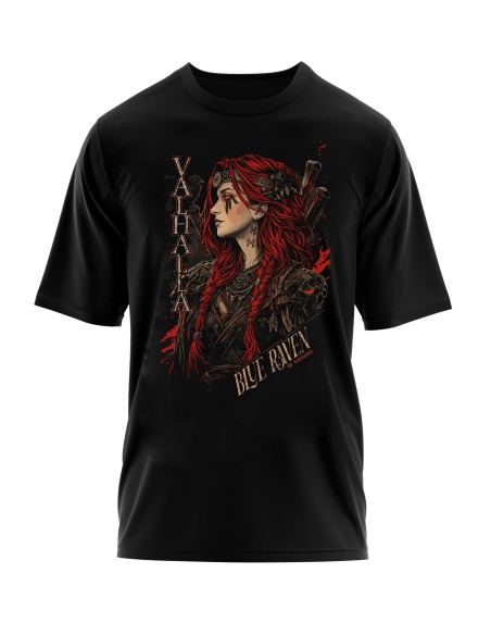 T-shirt viking Blue Raven Freya