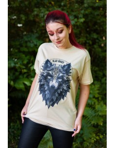 T-shirt gothique Blue Raven Hati 2