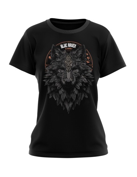 T-shirt viking Blue Raven Hati Noir