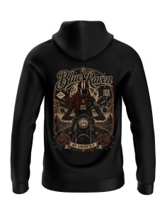 Sweat Biker Blue Raven Moto Vintage