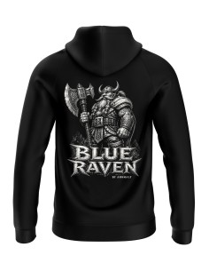 Sweat Blue Raven Guerrier Nain Brise-Fer