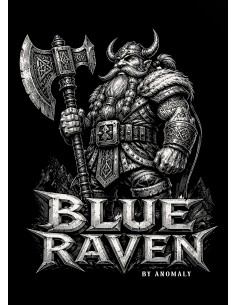 Sweat Blue Raven Guerrier Nain Brise-Fer 2