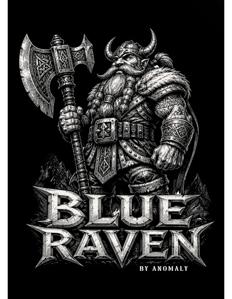 Sweat Blue Raven Guerrier Nain Brise-Fer Blue Raven By Anomaly