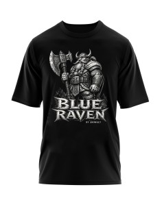 T-shirt Blue Raven Guerrier Nain Brise-Fer