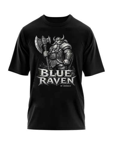 T-shirt Blue Raven Guerrier Nain Brise-Fer Blue Raven By Anomaly