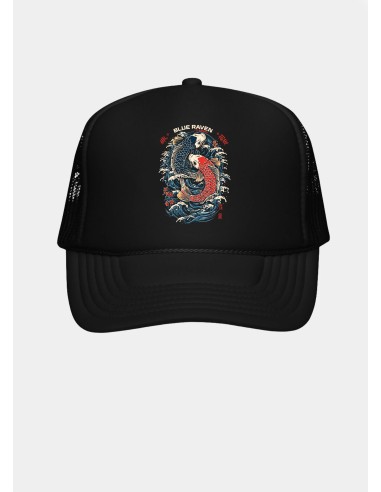 Casquette Trucker Blue Raven Koï Blue Raven By Anomaly