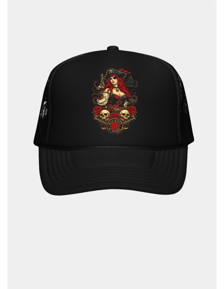 Casquette Trucker Blue Raven Pirate Blue Raven By Anomaly
