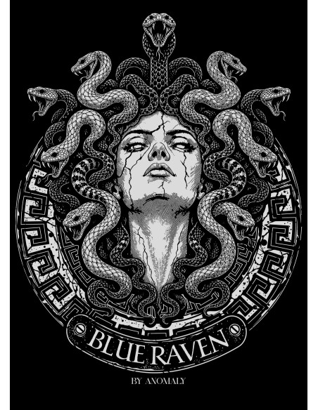 Sweat Mythologie Blue Raven Médusa Blue Raven By Anomaly Sweat Mythologie Blue Raven Médusa Blue Raven By Anomaly