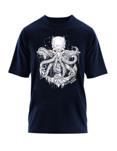 T-shirt Alternatif Blue Raven Kraken Navy Blue