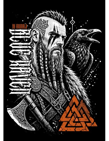 Sweat Viking Son of Valhalla Blue Raven By Anomaly