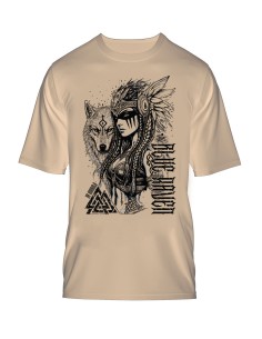 T-shirt Viking Daughter of Valhalla Beige