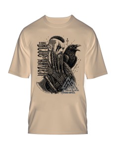 T-shirt Viking Son of Valhalla Beige