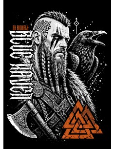 T-shirt Viking Son of Valhalla Navy Blue 2