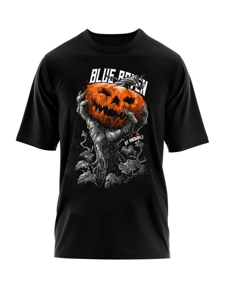 T-shirt Halloween Blue Raven