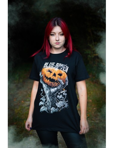 T-shirt Halloween Blue Raven