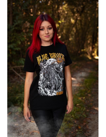 T-shirt Gothique Headless Horseman Blue Raven By Anomaly