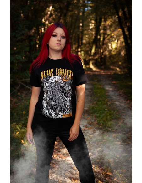T-shirt Gothique Headless Horseman Blue Raven By Anomaly