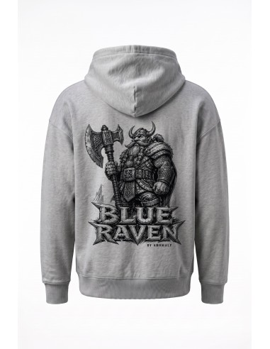 Sweat Alternatif Nain Brise-Fer Gris Blue Raven By Anomaly