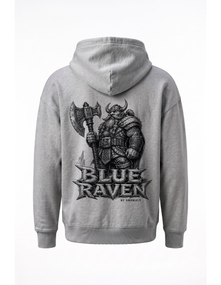 Sweat Alternatif Nain Brise-Fer Gris Blue Raven By Anomaly